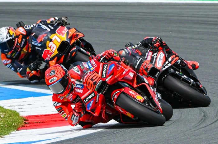 2025 MotoGP: More Marc Marquez domination at Assen Marc Marquez racing his Ducati at Assen MotoGP 2025